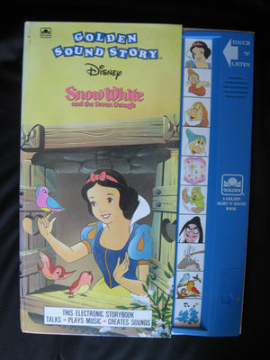 Snow White and the Seven Dwarfs (A Golden Sight and Sound Book),Used