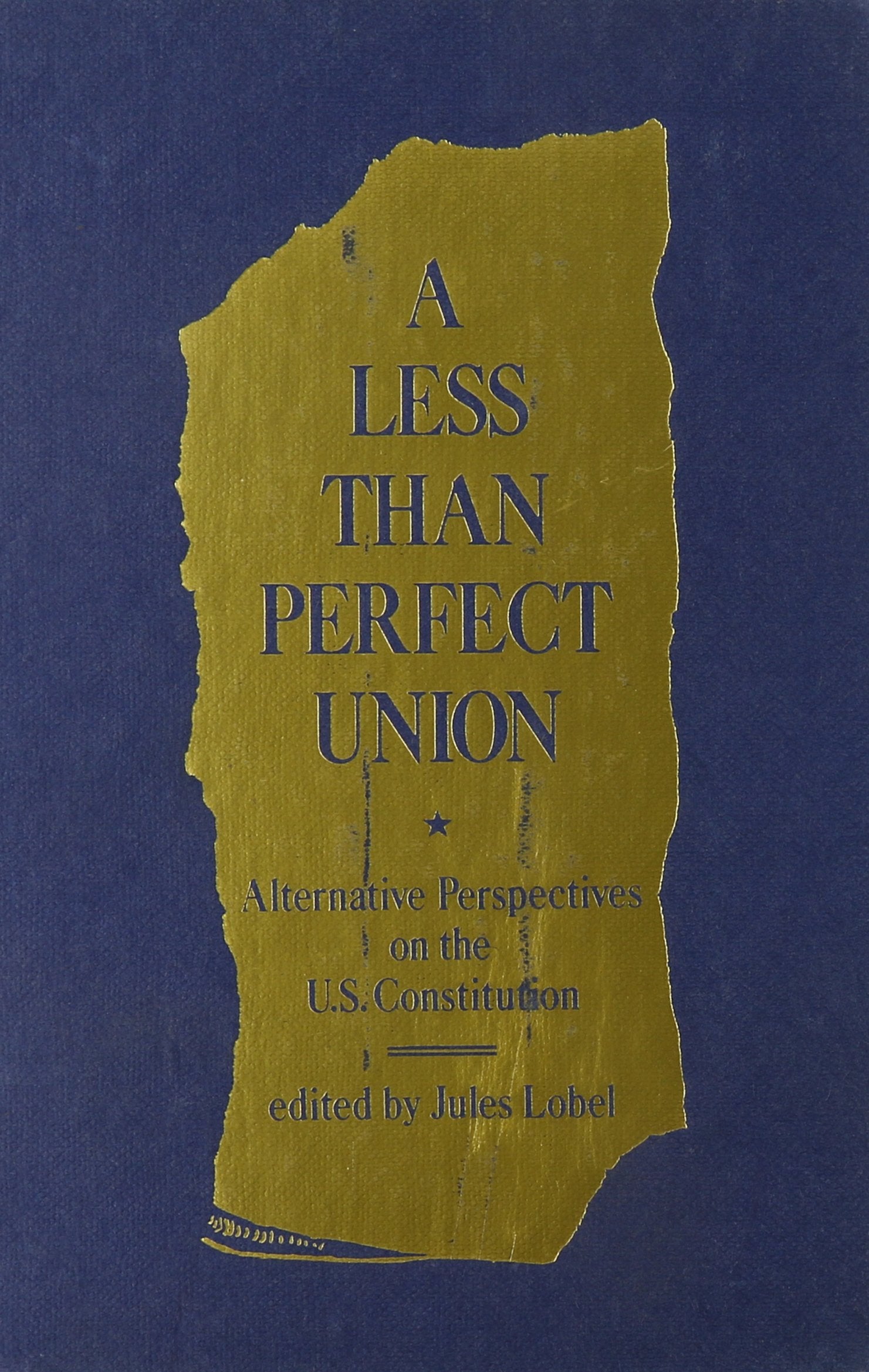 Less Than Perfect Union,New