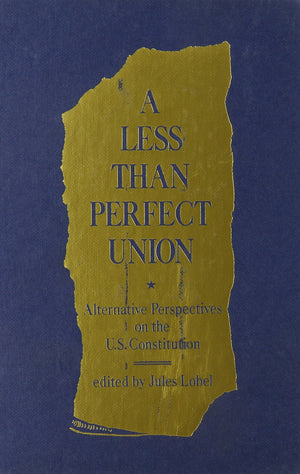 Less Than Perfect Union,New