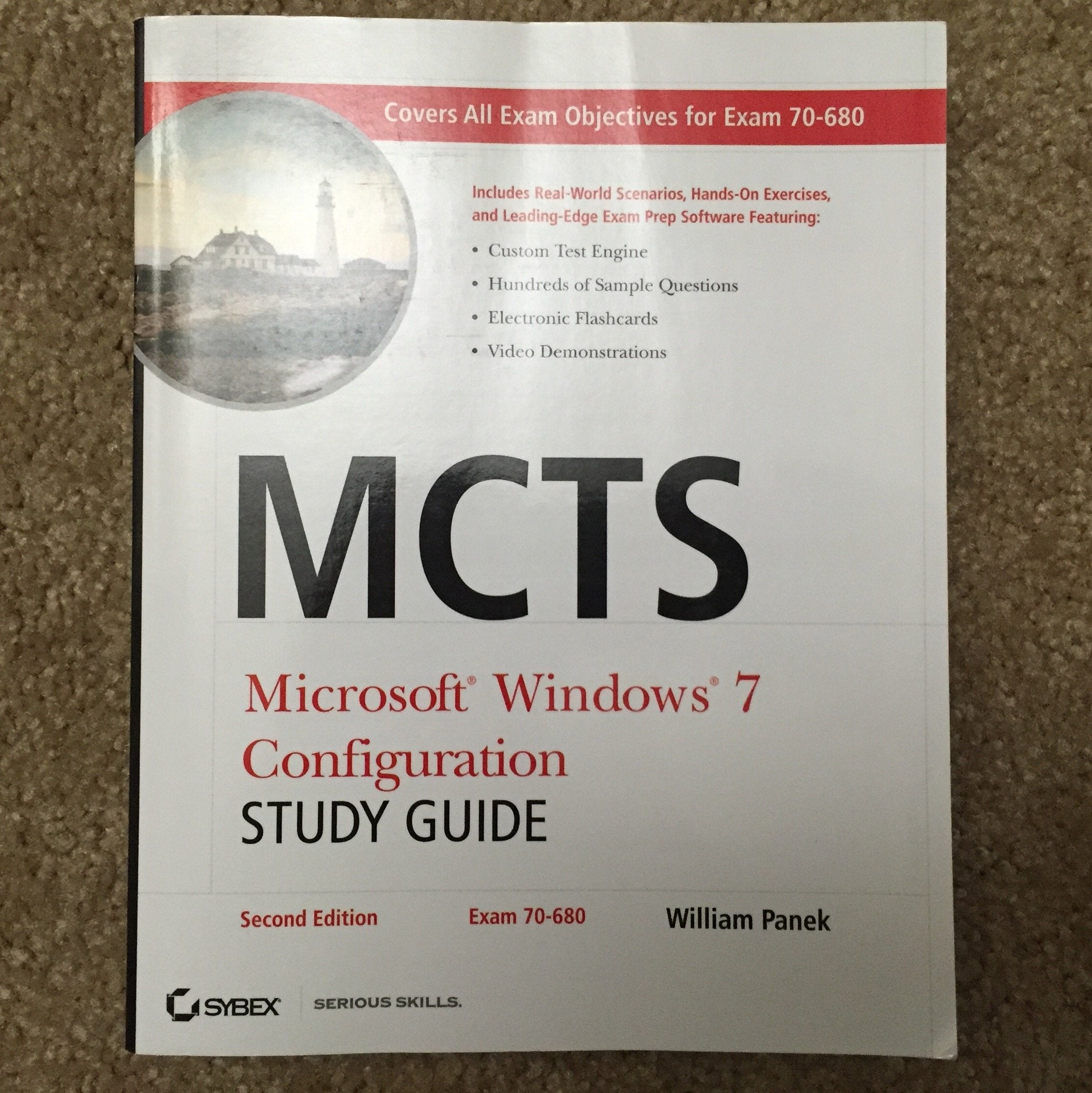 MCTS Microsoft Windows 7 Configuration Study Guide, Study Guide: Exam 70680,Used