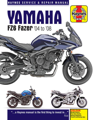 Yamaha FZ6 Fazer '04 to '08 (Haynes Service & Repair Manual),Used