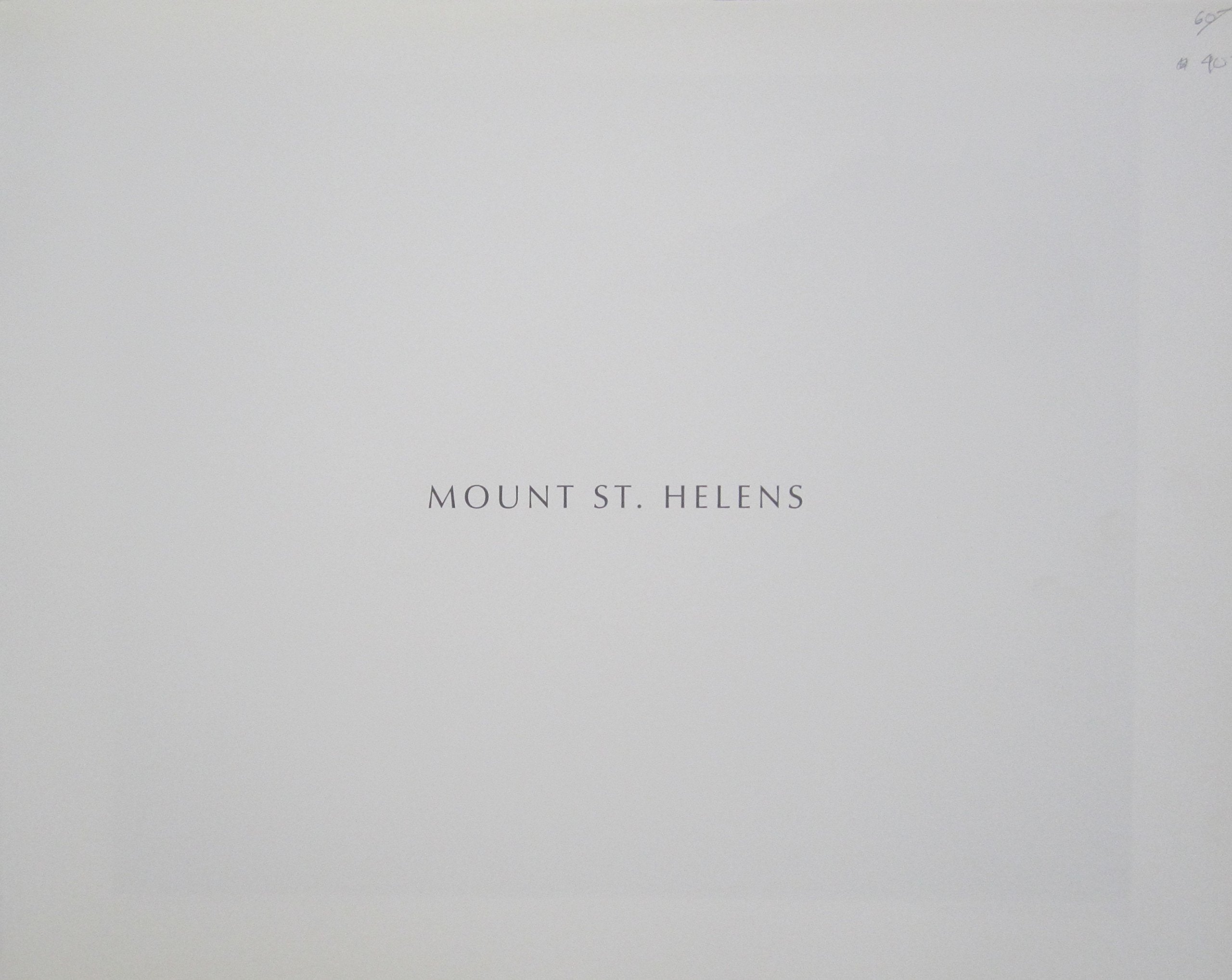 Frank Gohlke: Mount St. Helens,New