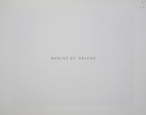 Frank Gohlke: Mount St. Helens,New