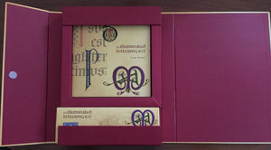 The Illuminated Lettering Kit: Materials,Techniques, & Projects for Decorative Calligraphy,New