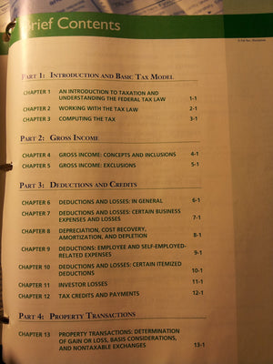 SouthWestern Federal Taxation 2013,New