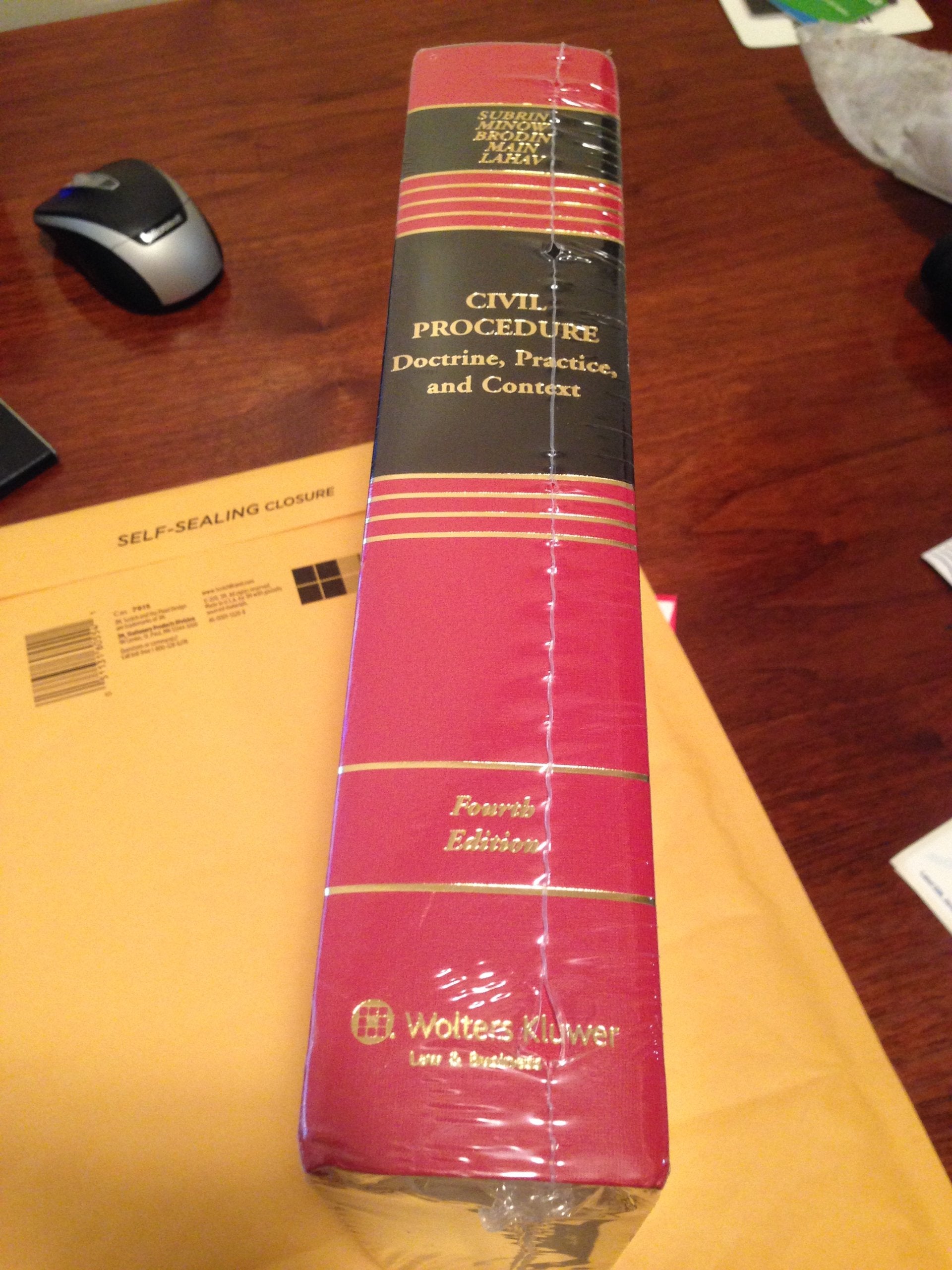 Civil Procedure: Cases and Problems, Fourth Edition (Aspen Casebook Series),Used