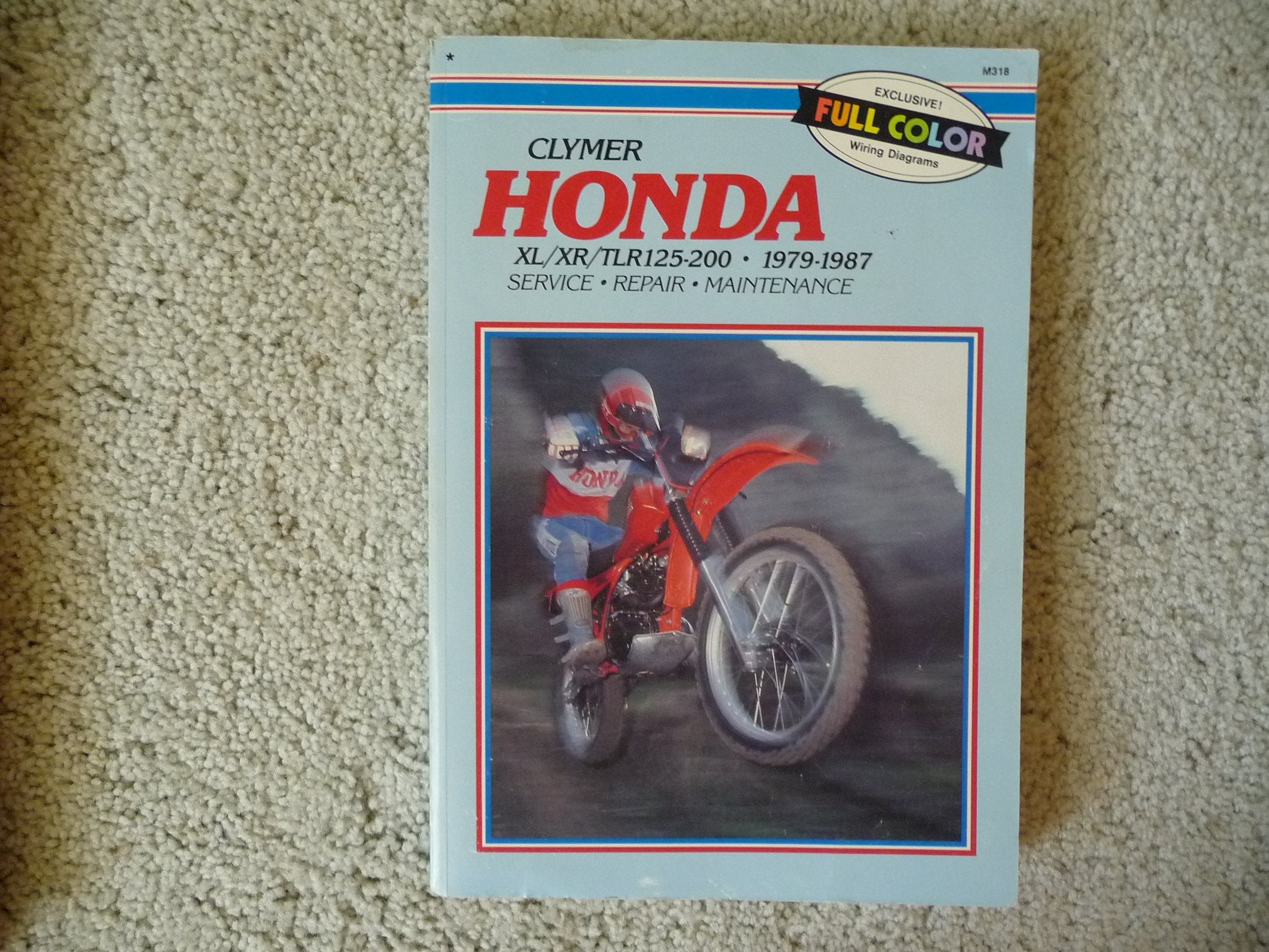 Clymer Honda Xl/Xr/Tlr 125200, 19791987: Service, Repair, Maintenance,Used