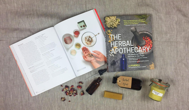 The Herbal Apothecary: 100 Medicinal Herbs and How to Use Them,Used
