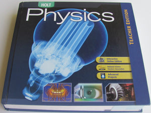 Holt Physics: Teacher Edition 2006,Used