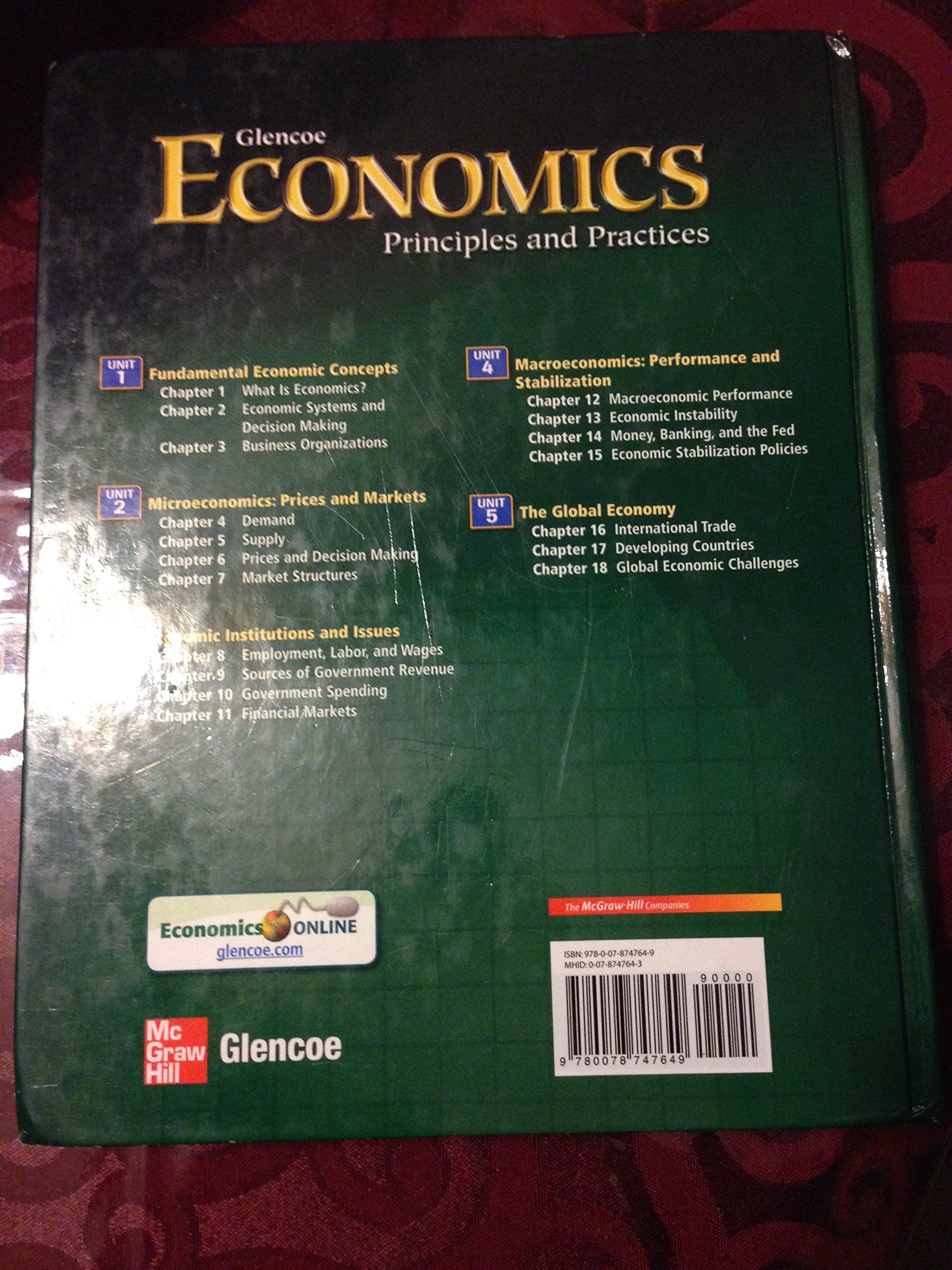 Economics (ECONOMICS PRINCIPLES & PRACTIC),Used