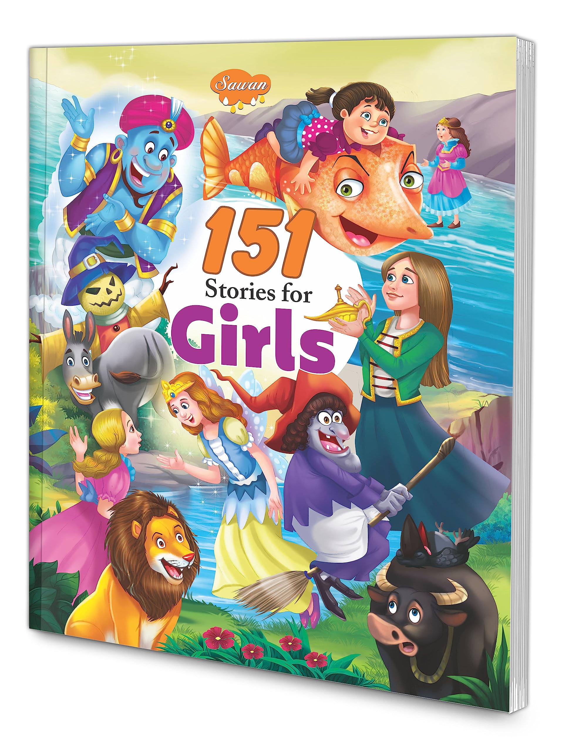 151 Stories For Girls [Paperback] Sawan; Manoj Publications Editorial Board And Sahil Gupta