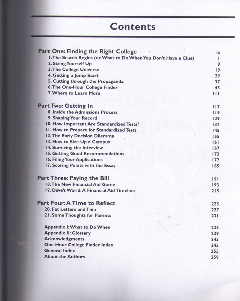 The Fiske Guide to Getting Into the Right College,Used