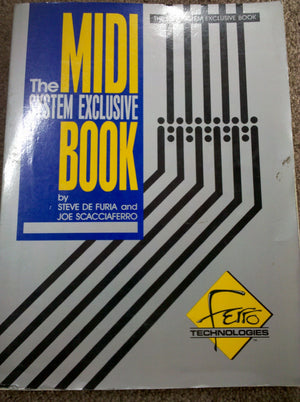 Midi System Exclusive Book,Used