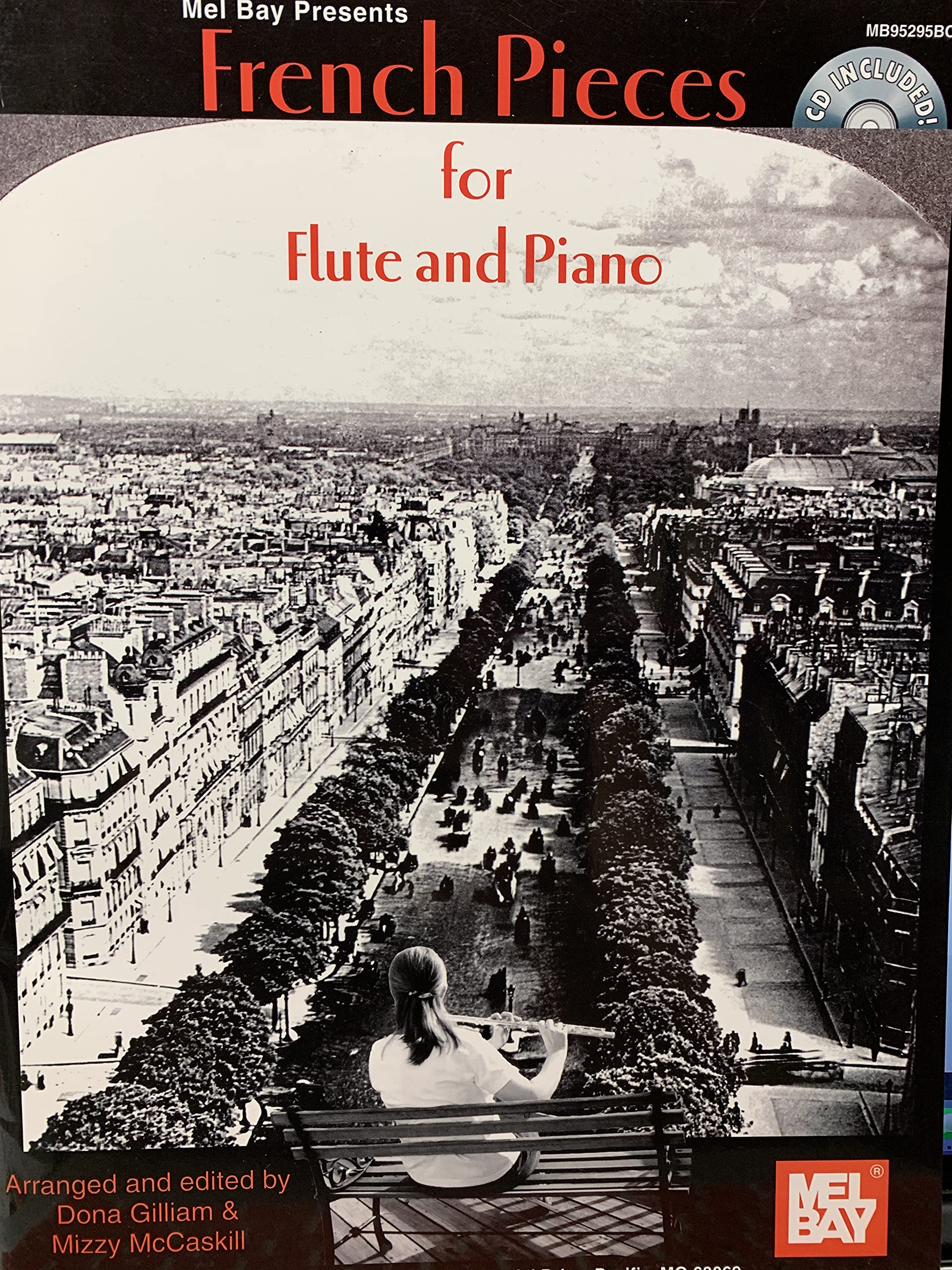 Mel Bay French Pieces For Flute And Piano,New