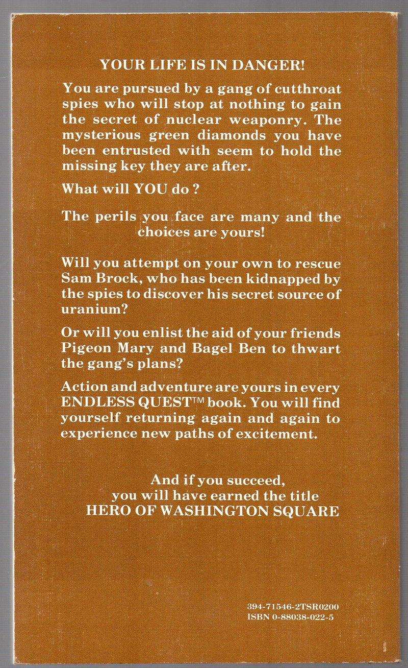 Hero of Washington Square,Used