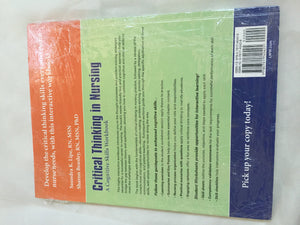 Critical Thinking In Nursing: A Cognitive Skills Workbook,New