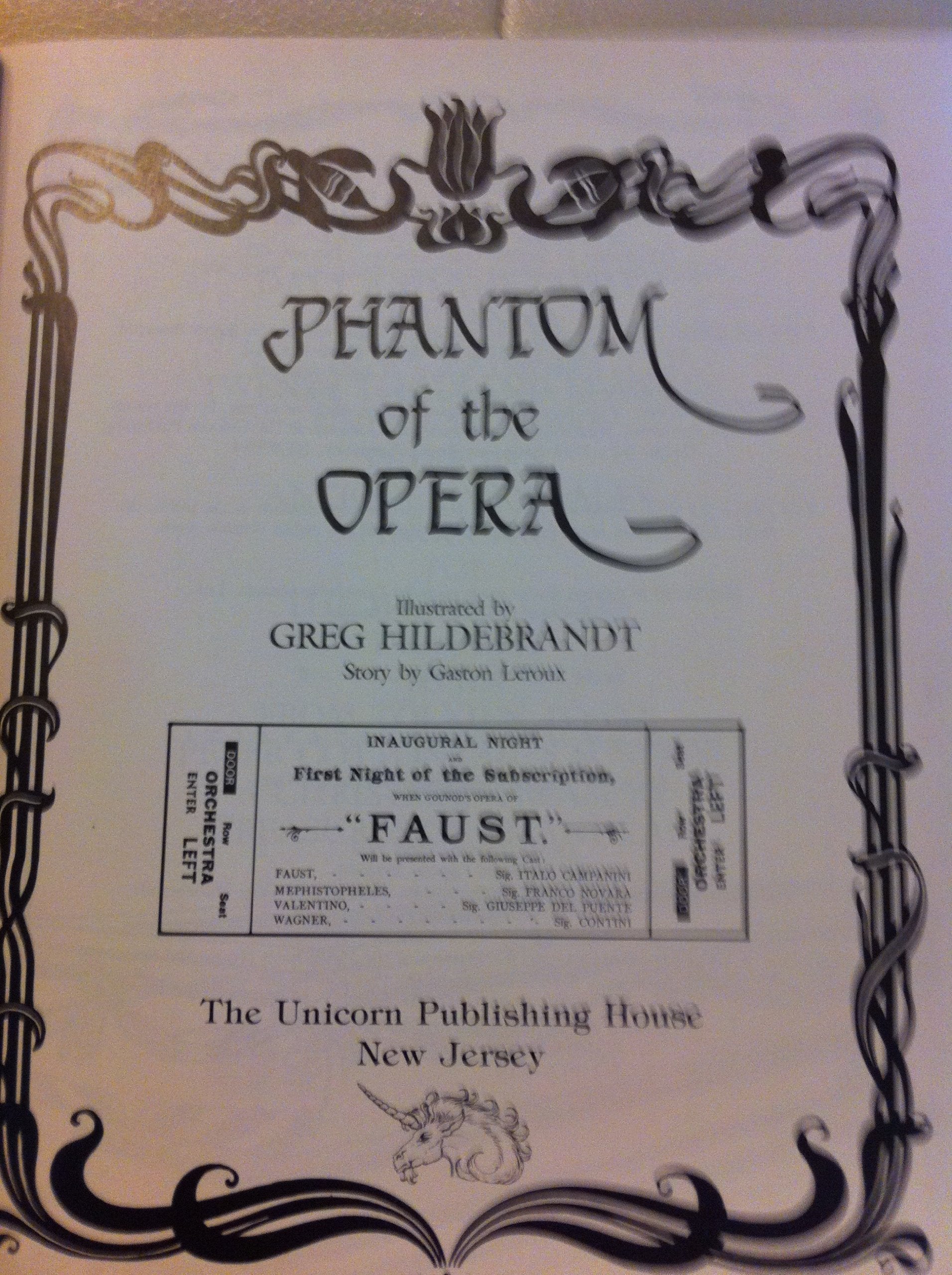 Phantom of the Opera,Used