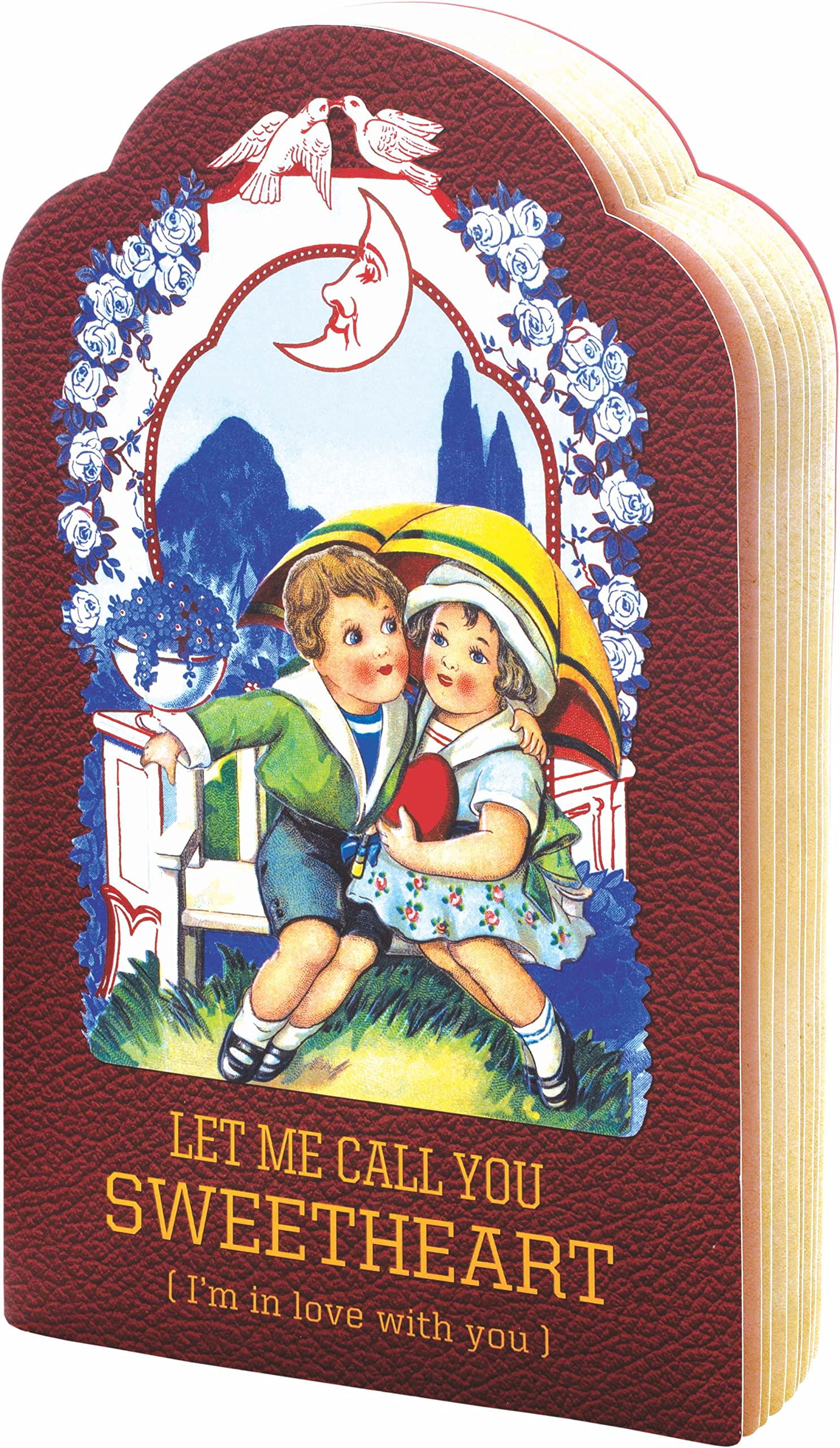 Let Me Call You Sweetheart: A Valentine Shape Book (Children's DieCut Shape Book),Used