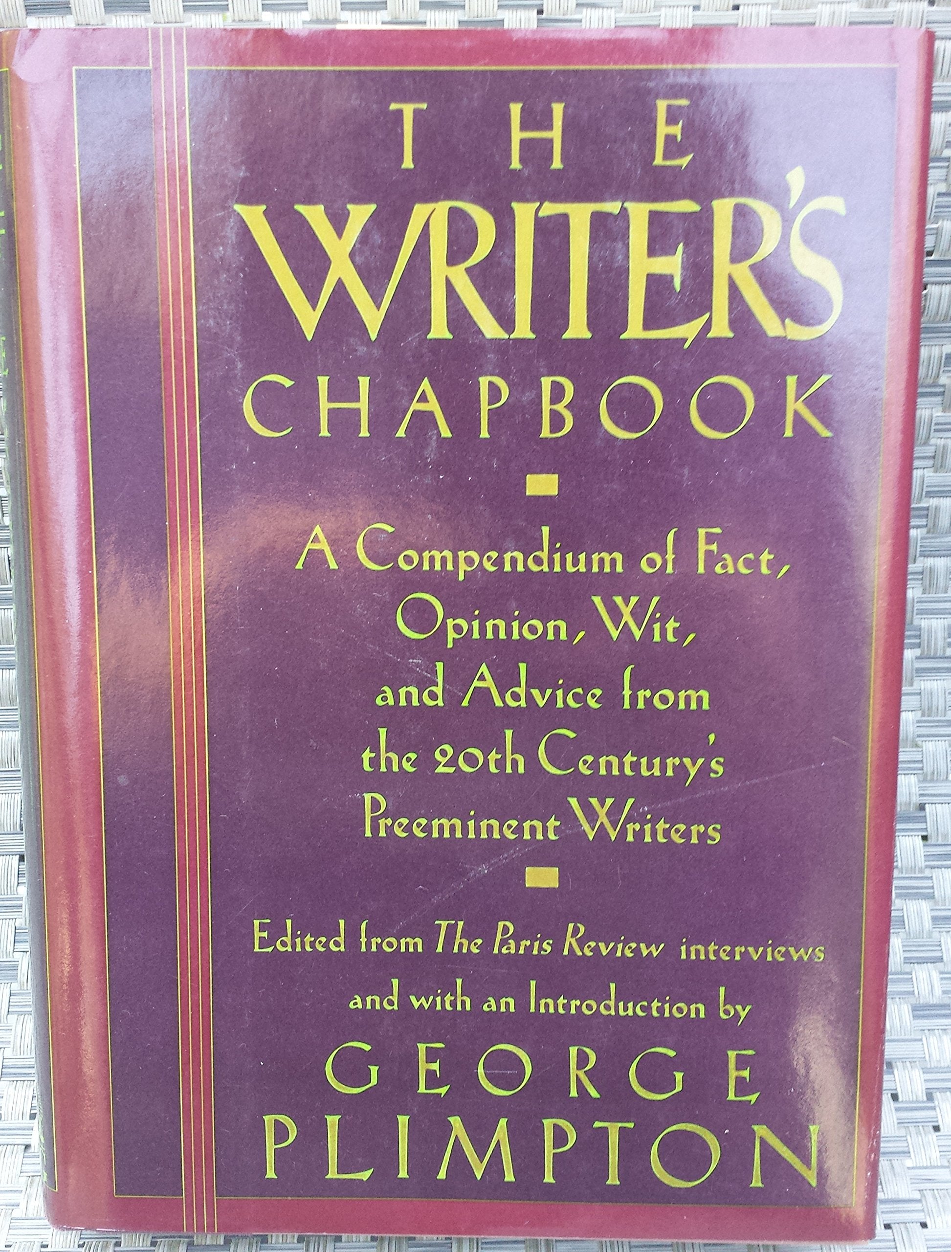 Writer's Chapbook,Used