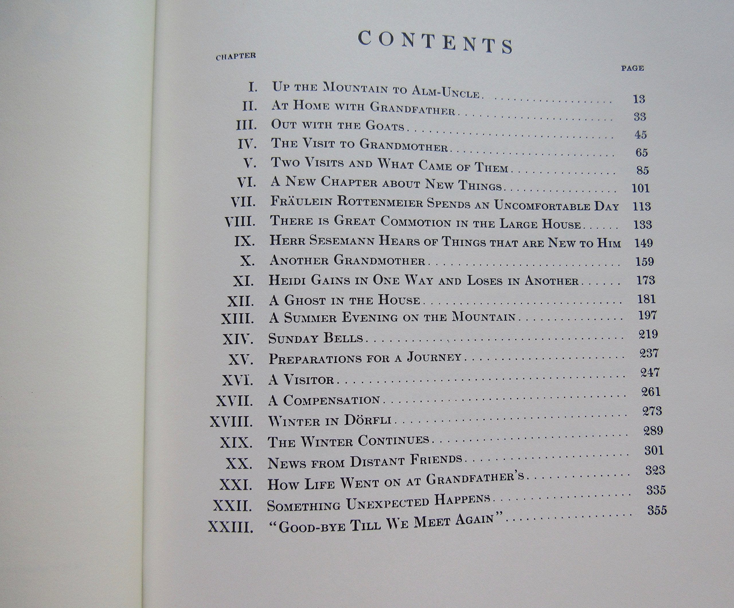 Heidi (Books Of Wonder)