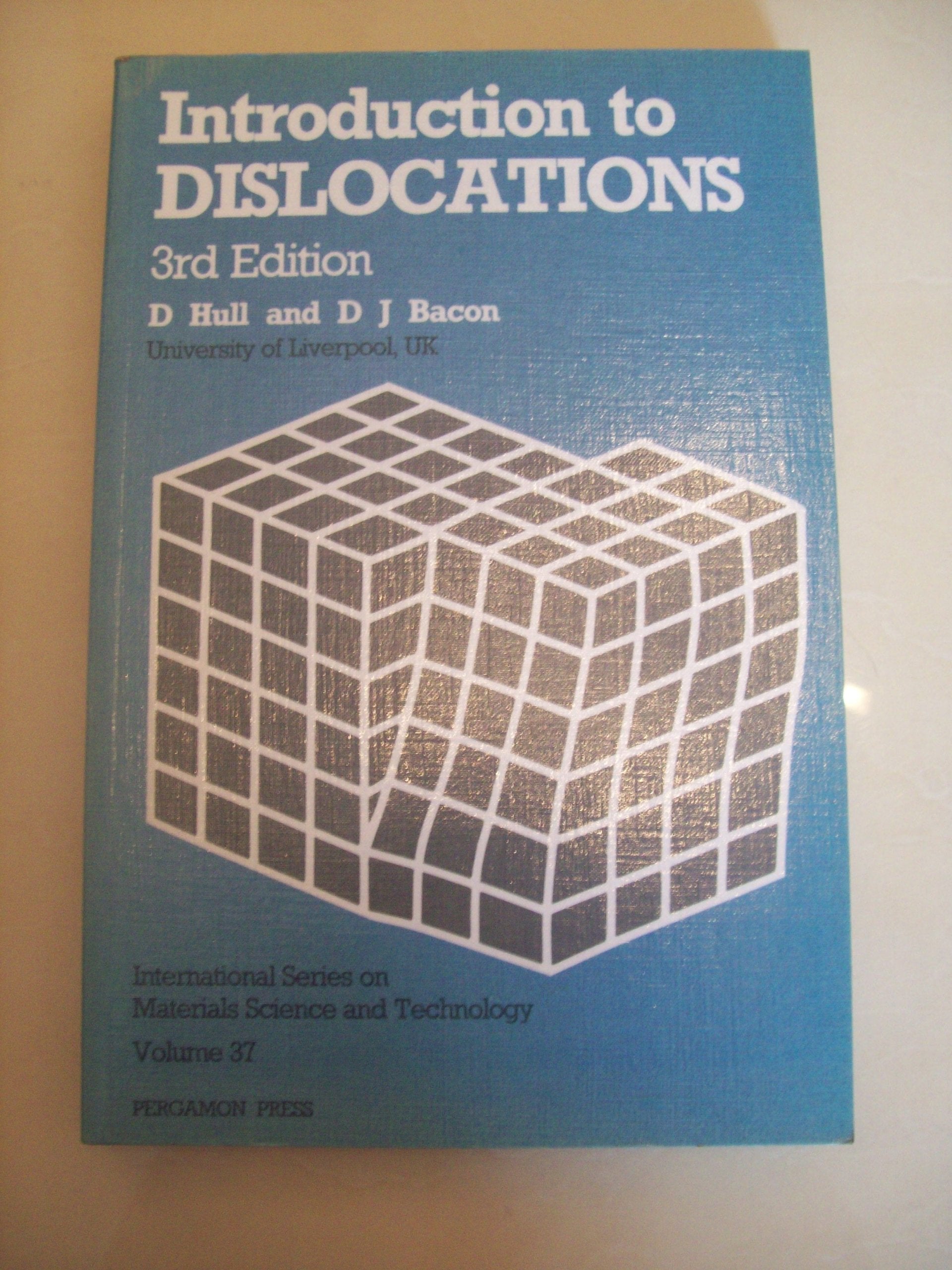 Introduction to Dislocations, Third Edition (International Series on Materials Science and Technology),Used