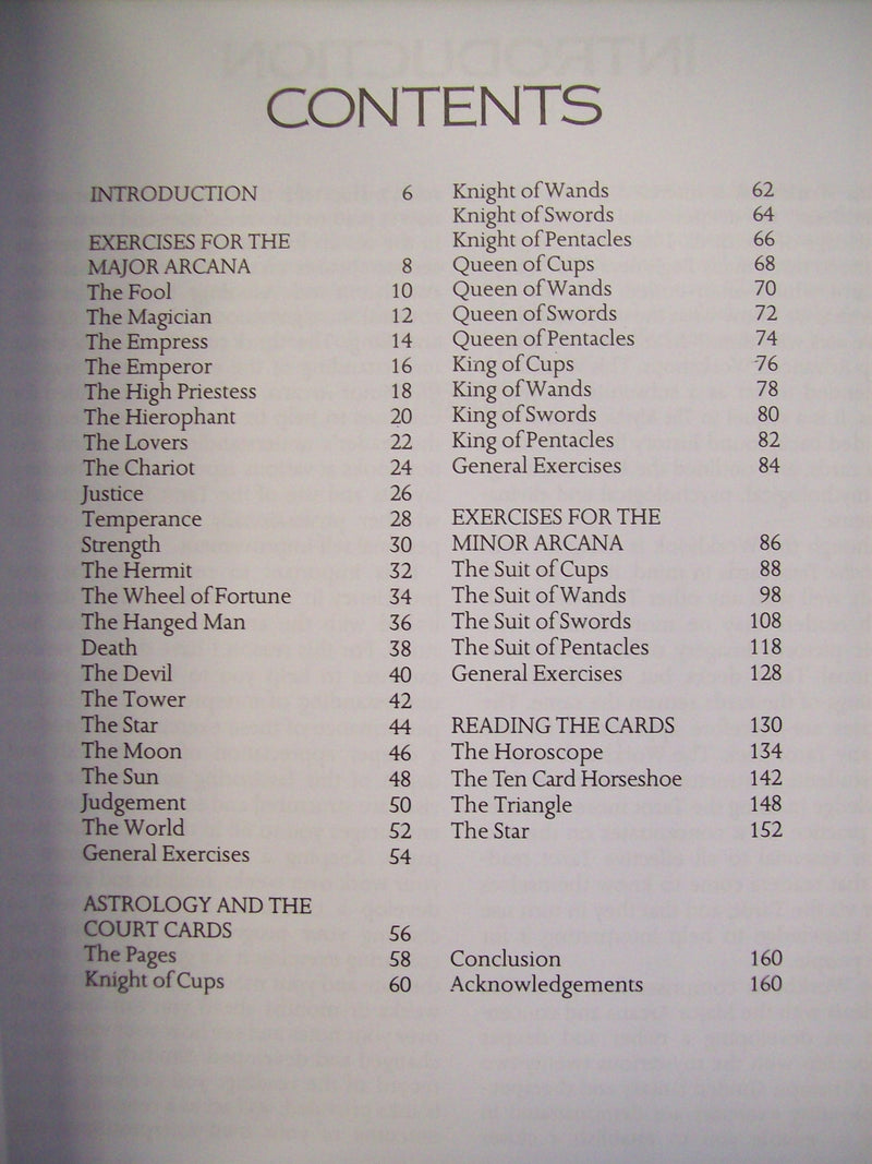 The Mythic Tarot Workbook,Used