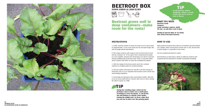 Growing Stuff: An Alternative Guide to Gardening,Used