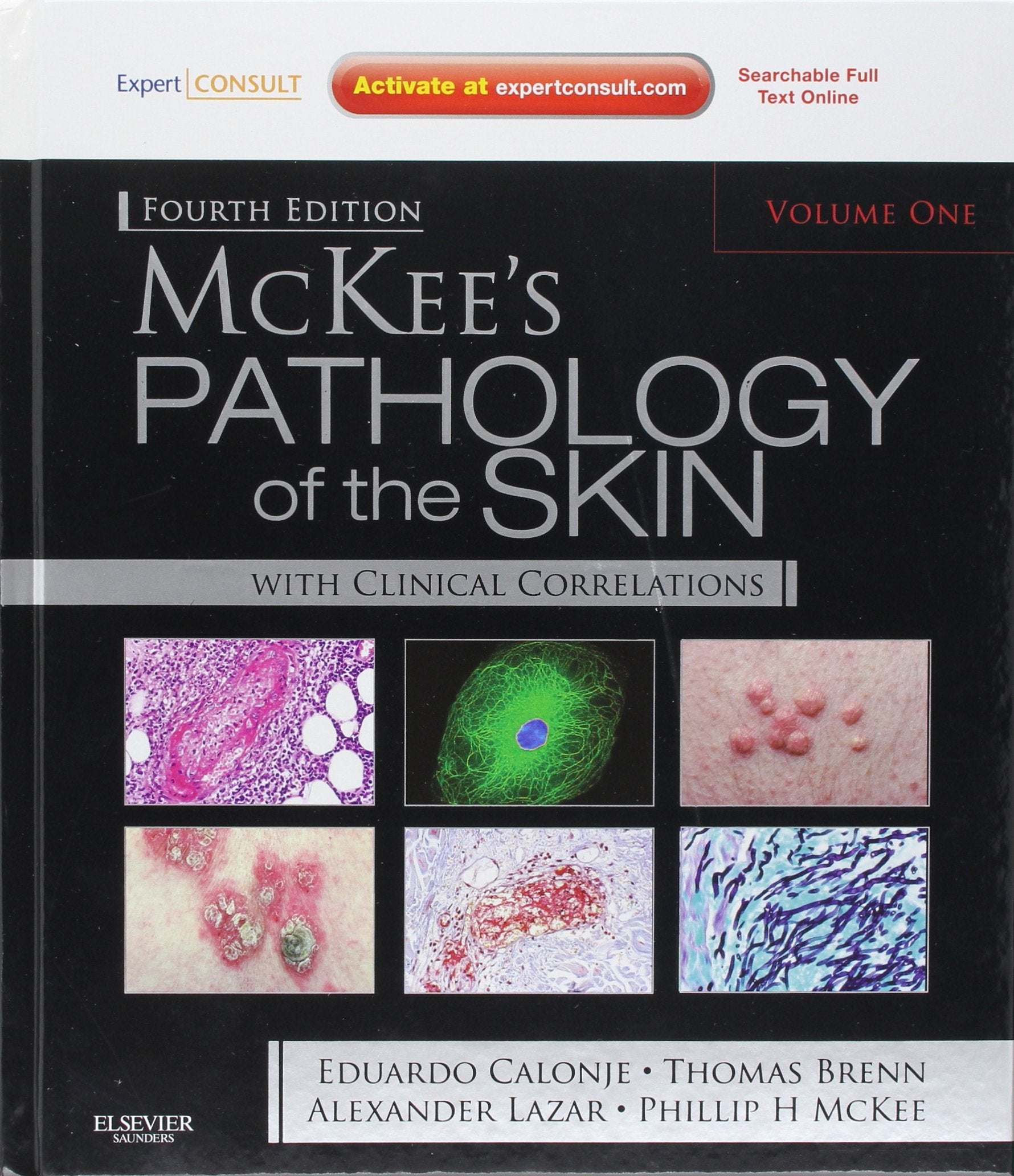 McKee's Pathology of the Skin: Expert Consult  Online and Print 2 Vol Set,Used
