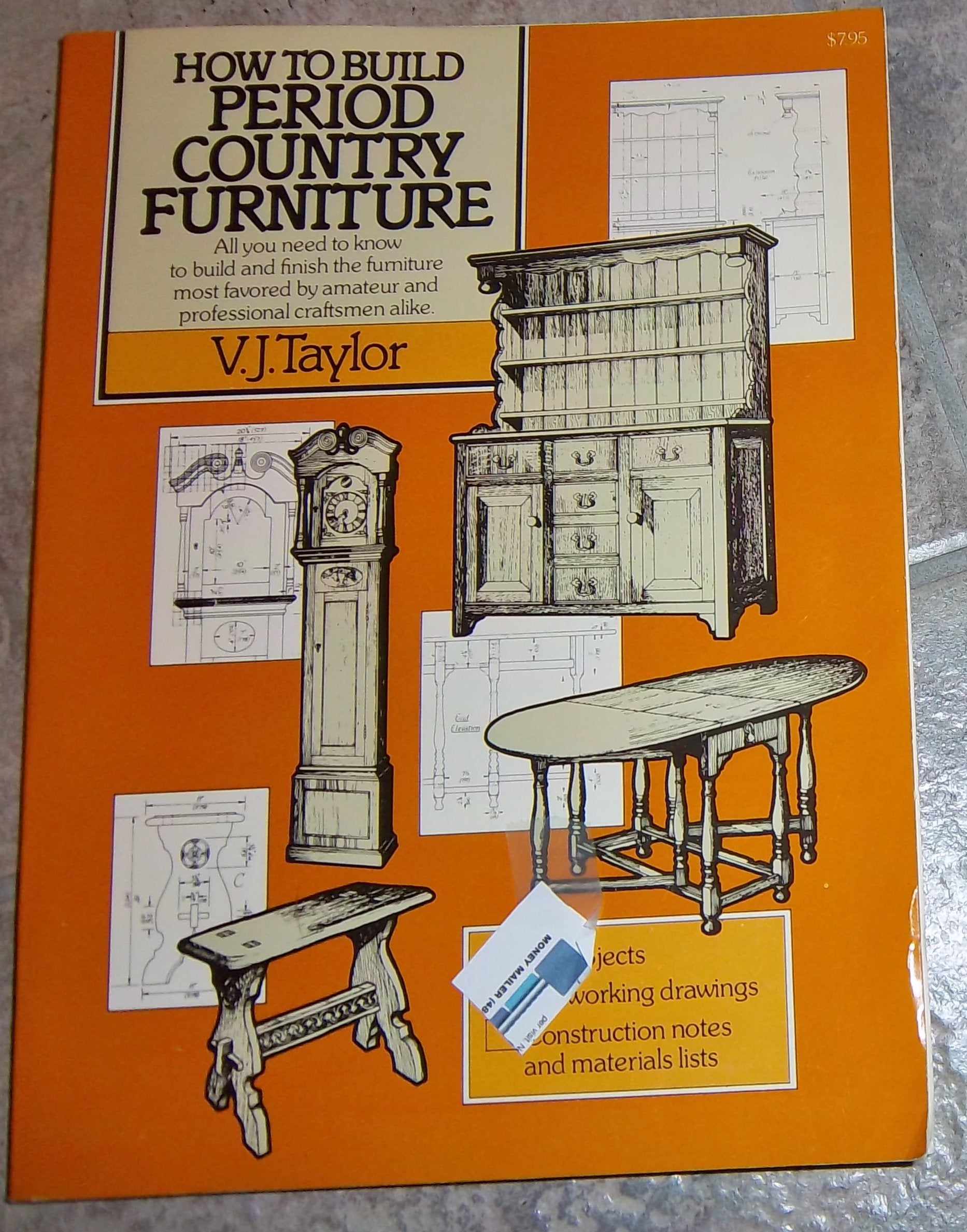 How to Build Period Country Furniture,Used