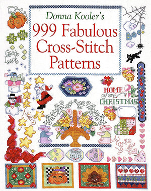 Donna Kooler'S 999 Fabulous Crossstitch Patterns,Used