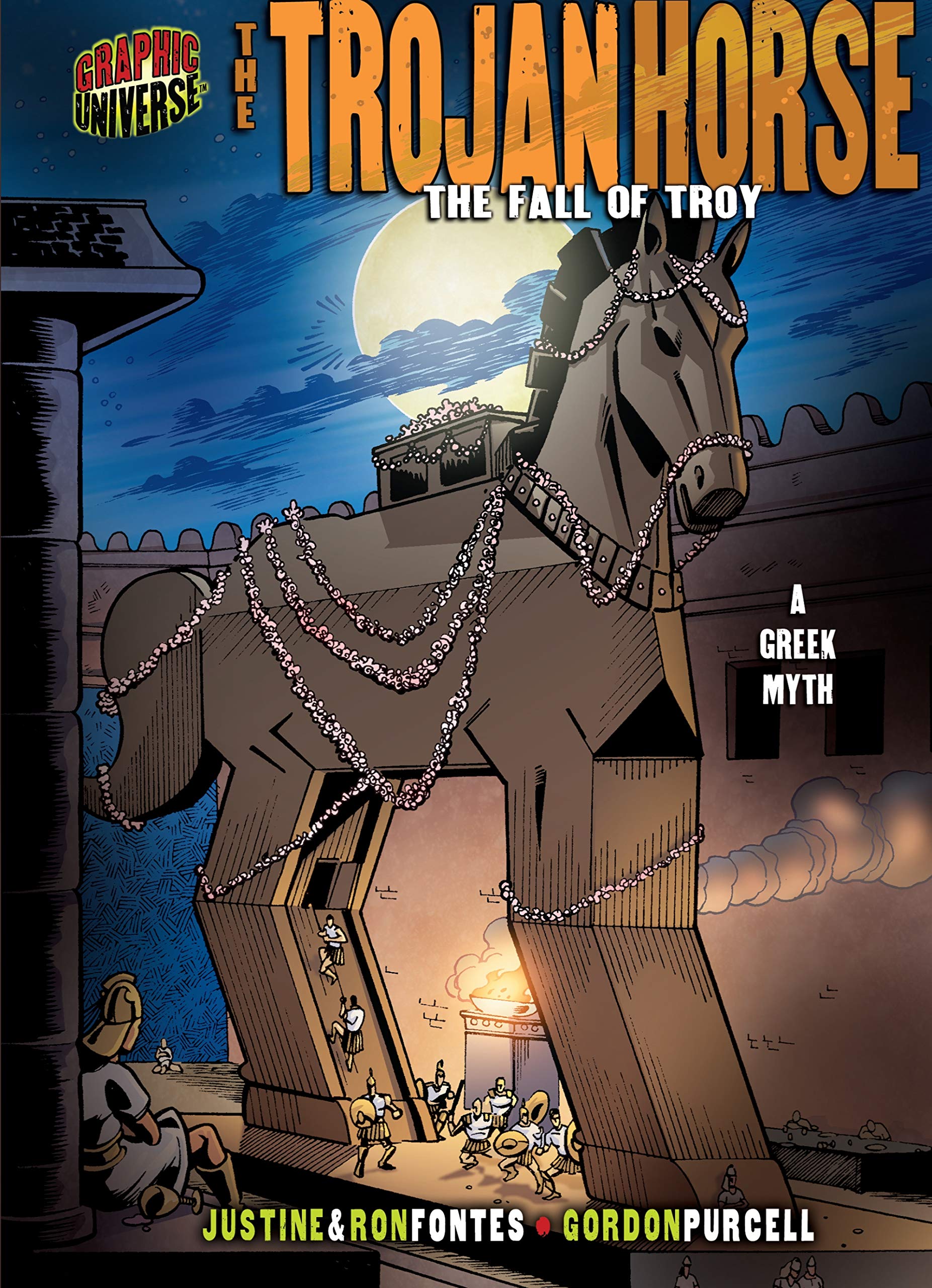 The Trojan Horse: The Fall of Troy [A Greek Myth] (Graphic Myths and Legends),Used