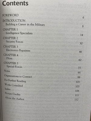 Military (Careers for the TwentyFirst Century),Used