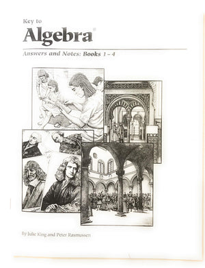 Key To Algebra Answers & Notes For Books 14 (KEY TO...WORKBOOKS),New