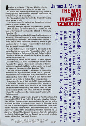 The Man Who Invented Genocide: The Public Career And Consequences Of Raphael Lemkin