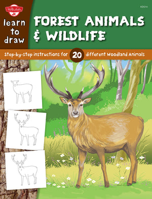 Learn to Draw Forest Animals & Wildlife,Used