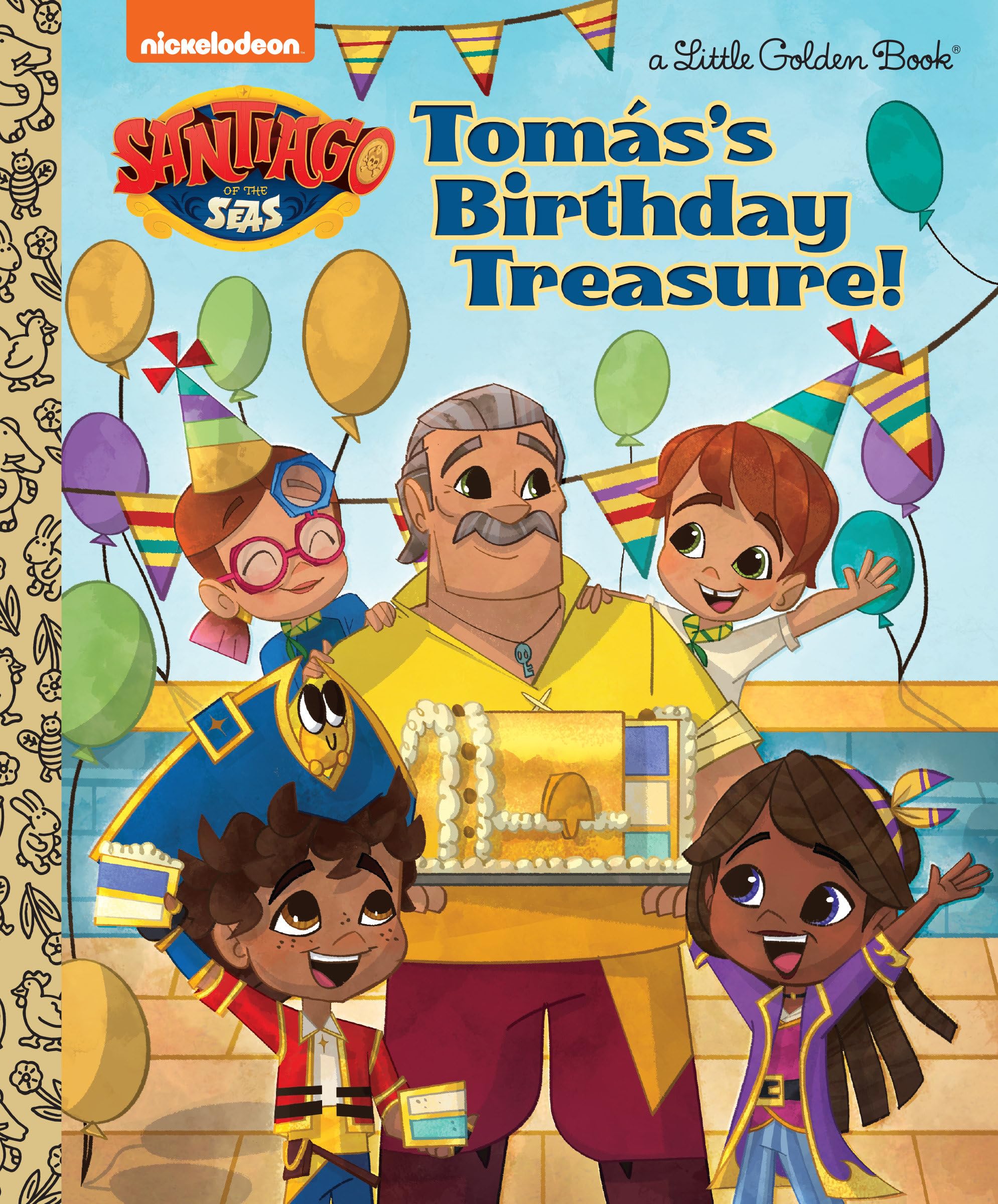 Toms'S Birthday Treasure! (Santiago Of The Seas) (Little Golden Book),New