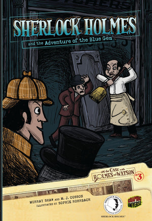 Sherlock Holmes and the Adventure of the Blue Gem: Case 3 (On the Case with Holmes and Watson),Used