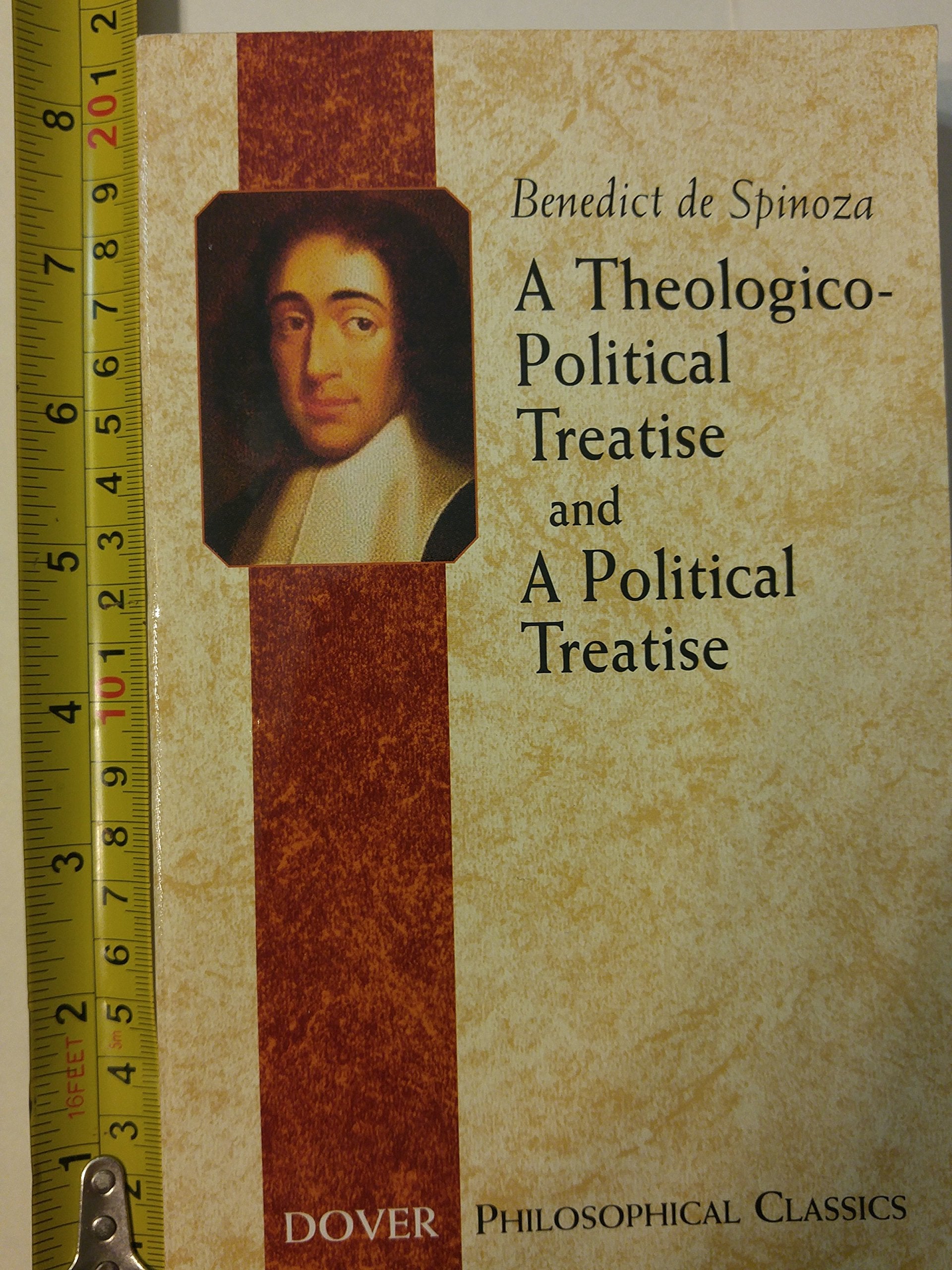 A Theologicopolitical Treatise And A Political Treatise (Dover Philosophical Classics),Used