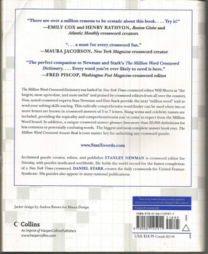 The Million Word Crossword Answer Book,Used