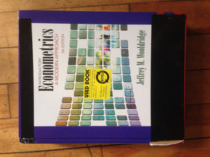Introductory Econometrics: A Modern Approach (Upper Level Economics Titles),Used