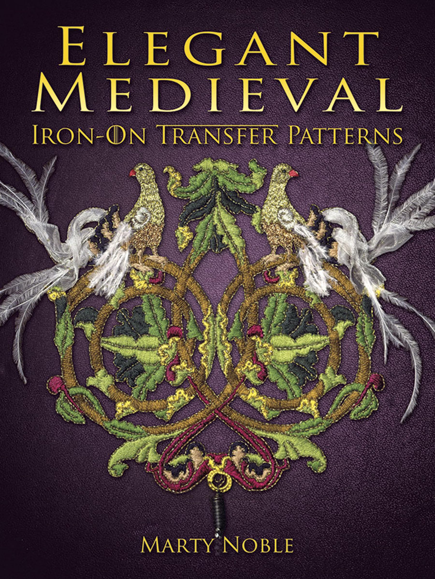 Elegant Medieval IronOn Transfer Patterns (Dover Crafts: IronOn Transfers),Used