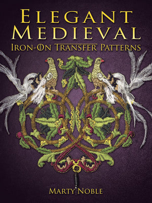 Elegant Medieval IronOn Transfer Patterns (Dover Crafts: IronOn Transfers),Used