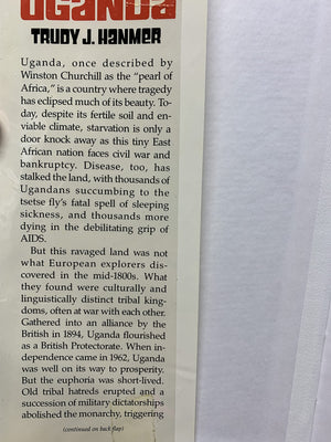 Uganda (Venture Books),Used