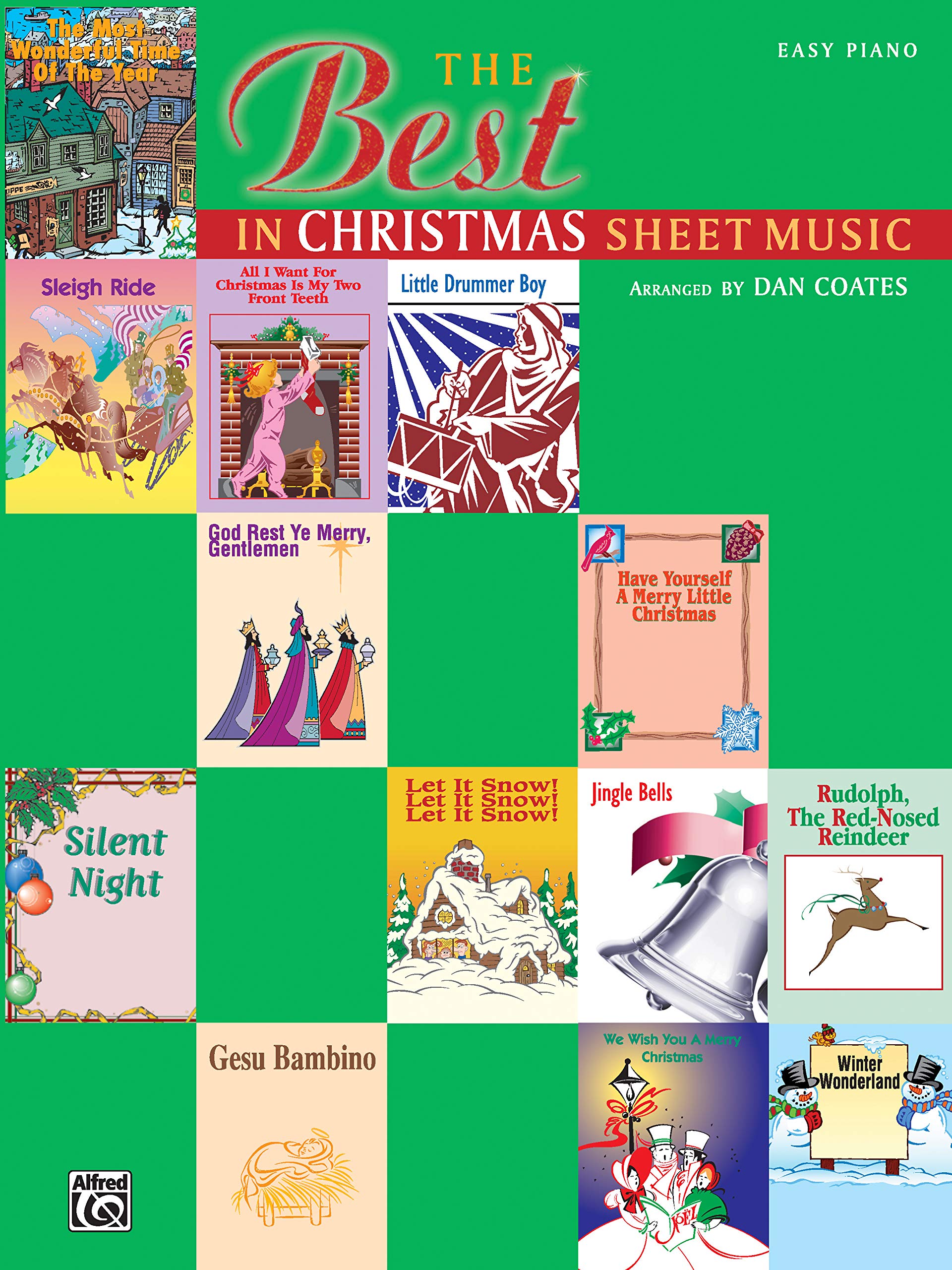 The Best in Christmas Sheet Music,Used