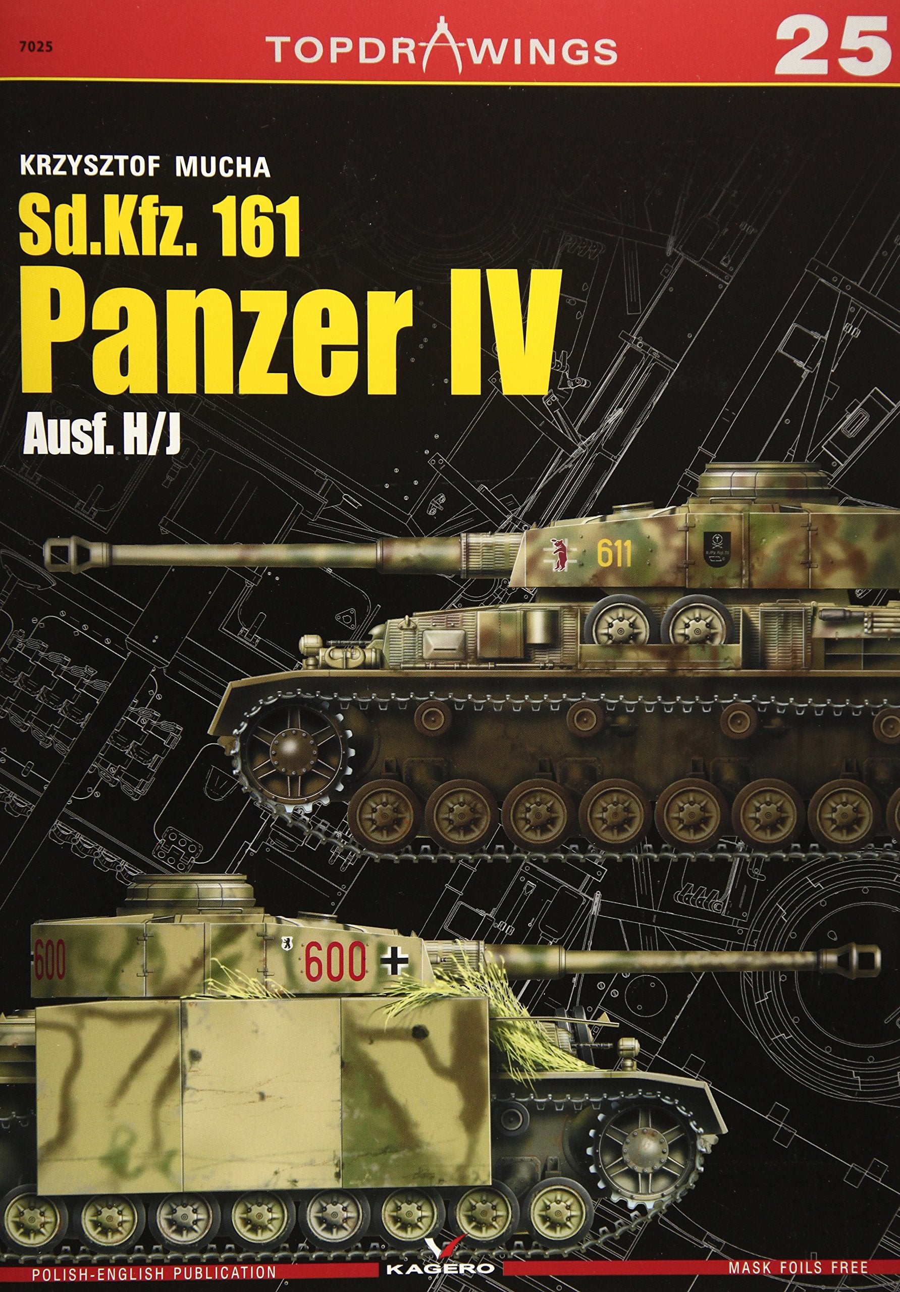 Sd.Kfz. 161 Panzer IV: Ausf. H/J (TopDrawings),Used