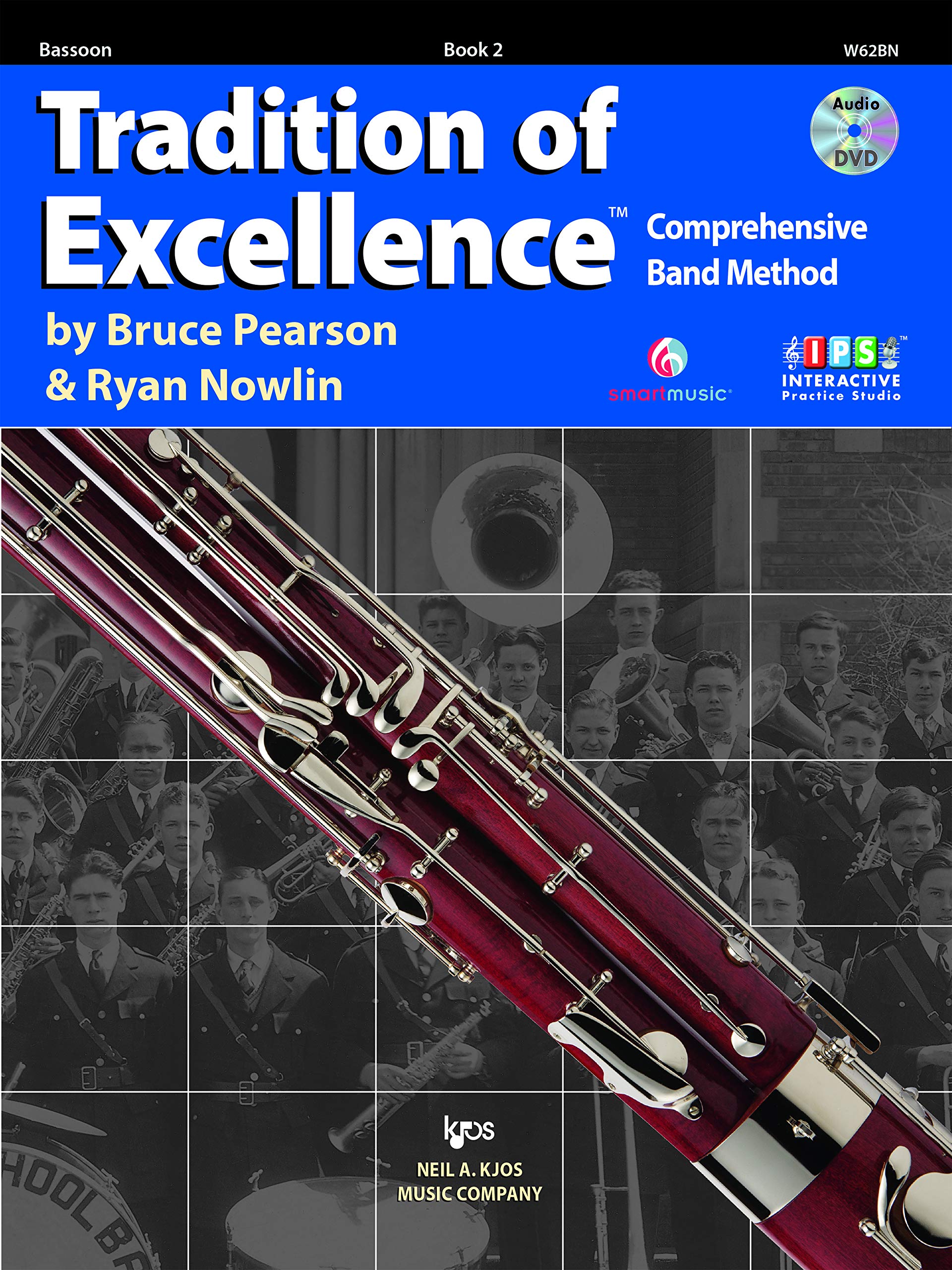 W62BN  Tradition of Excellence Book 2  Bassoon,Used