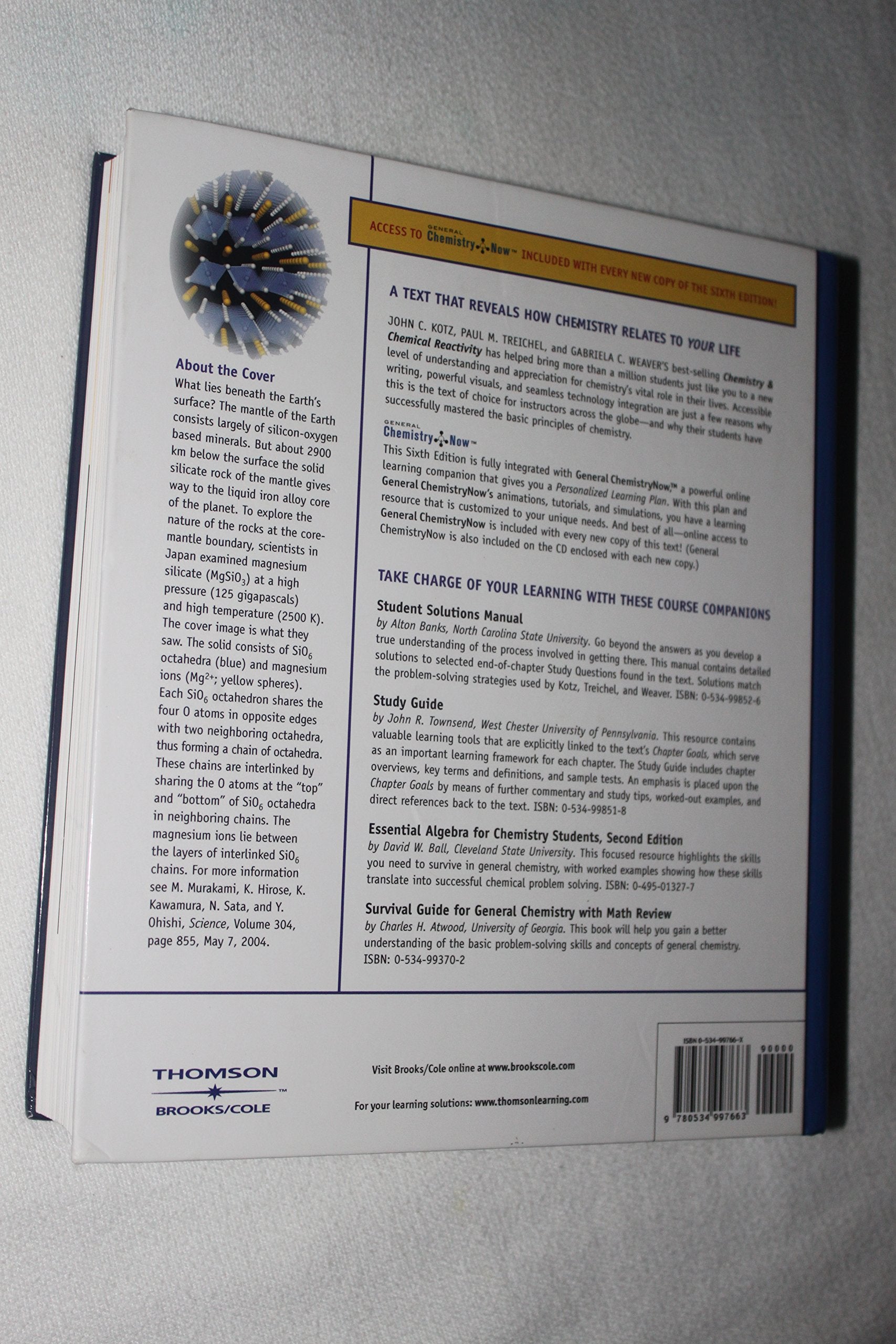 Chemistry and Chemical Reactivity (with General ChemistryNOW CDROM) (Available Titles CengageNOW),Used