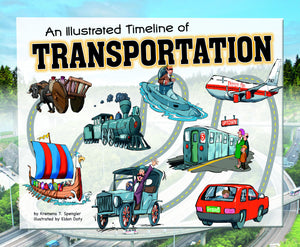 An Illustrated Timeline of Transportation (Visual Timelines in History),Used