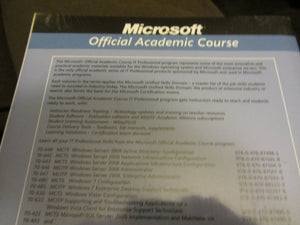 Exam 70647: Windows Server 2008 Enterprise Administrator With Lab Manual Set,New