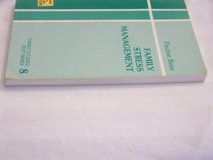 Family Stress Management (Family Studies Text series),Used